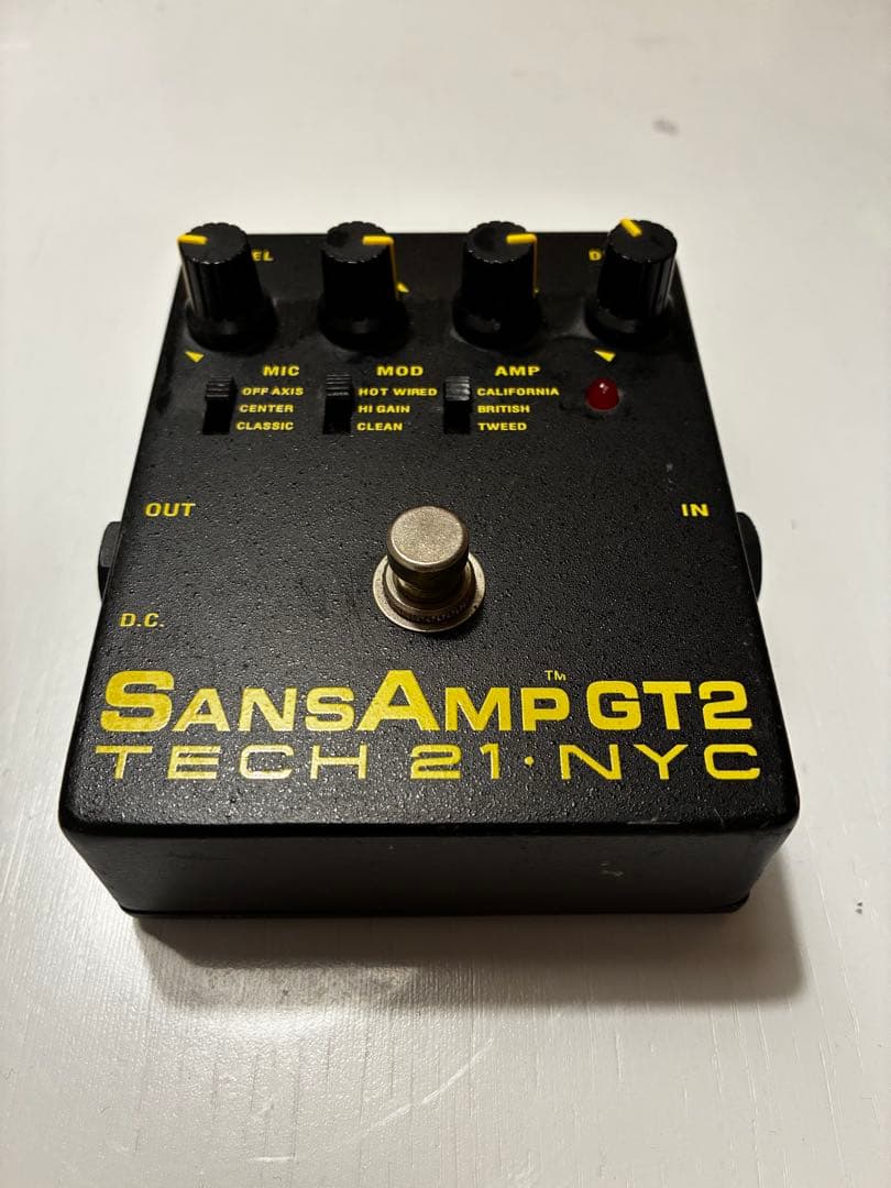 TECH 21 NYC SansAmp GT2 ギターエフェクター - メルカリ