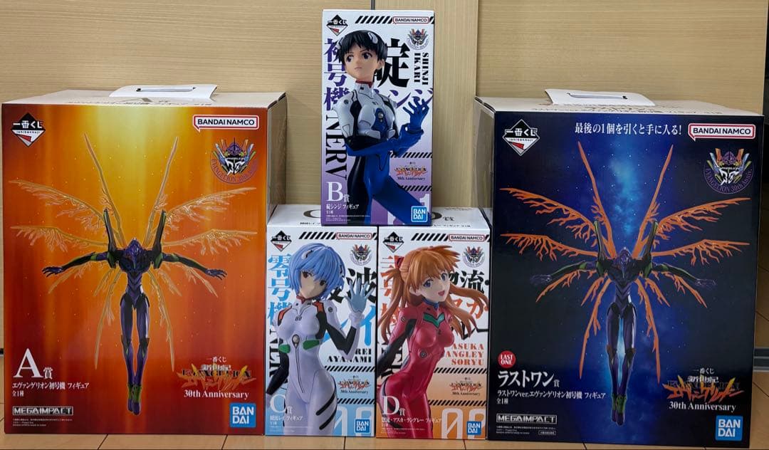 一番くじ エヴァンゲリオン フィギュア コンプリートセット
