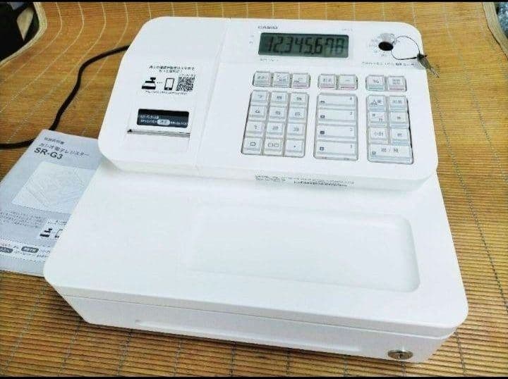 カシオレジスター　SR-G3　限定　スマホ連携売上管理　送料無料　257744