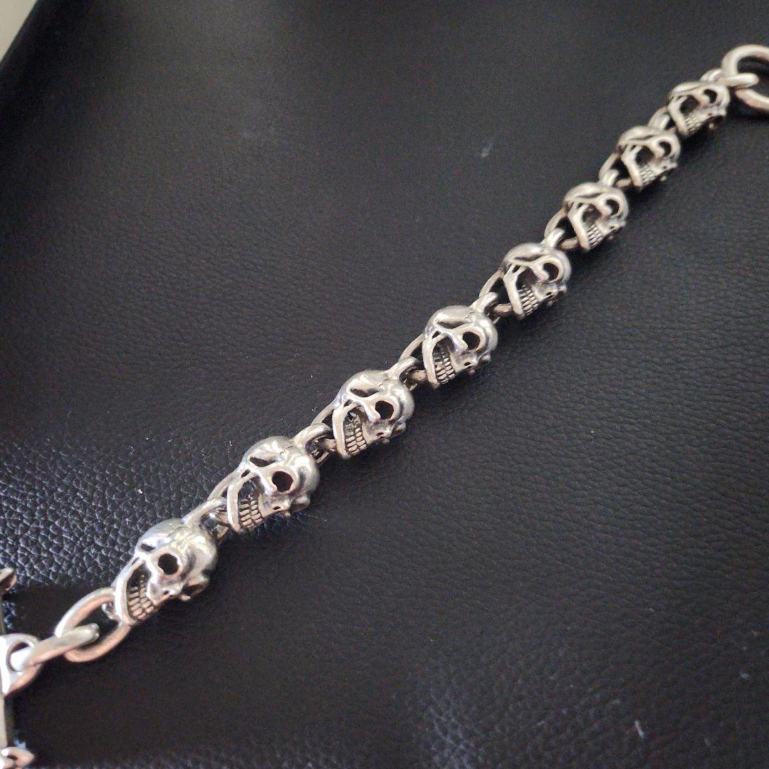 生前 ガボール 8スカルブレスレット