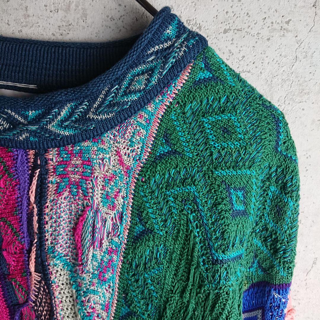 クージー COOGI 3Dニット セーター マーセライズドコットン SS - メルカリ