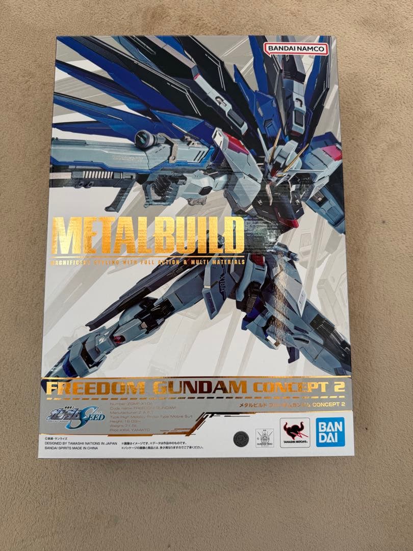 メタルビルド L BUILD CONCEPT2フリーダムガンダム　開封品 とろ＋ひまつぶし | METAL BUILD：フリーダムガンダム CONCEPT 2