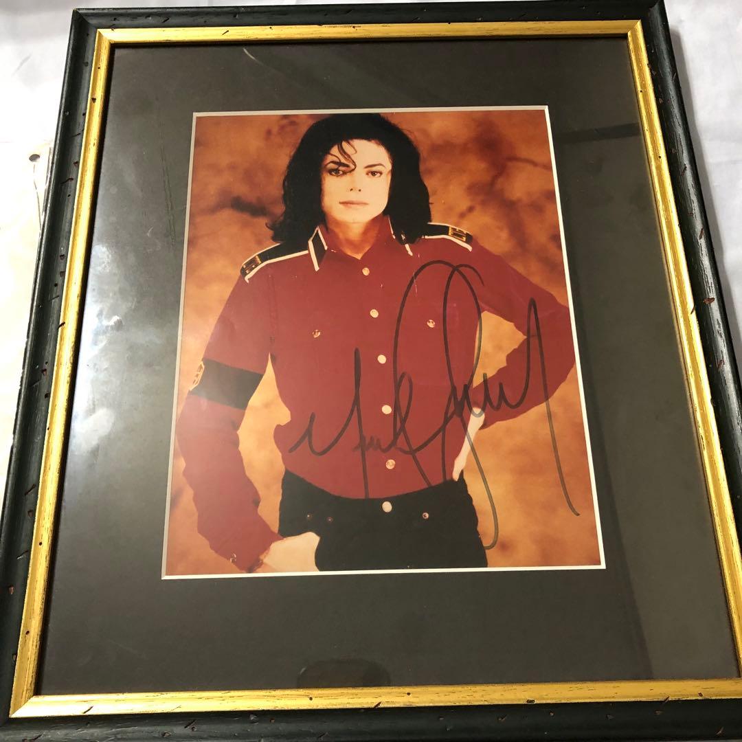 マイケルジャクソン 直筆サイン 証明書付 本物 レア - メルカリ