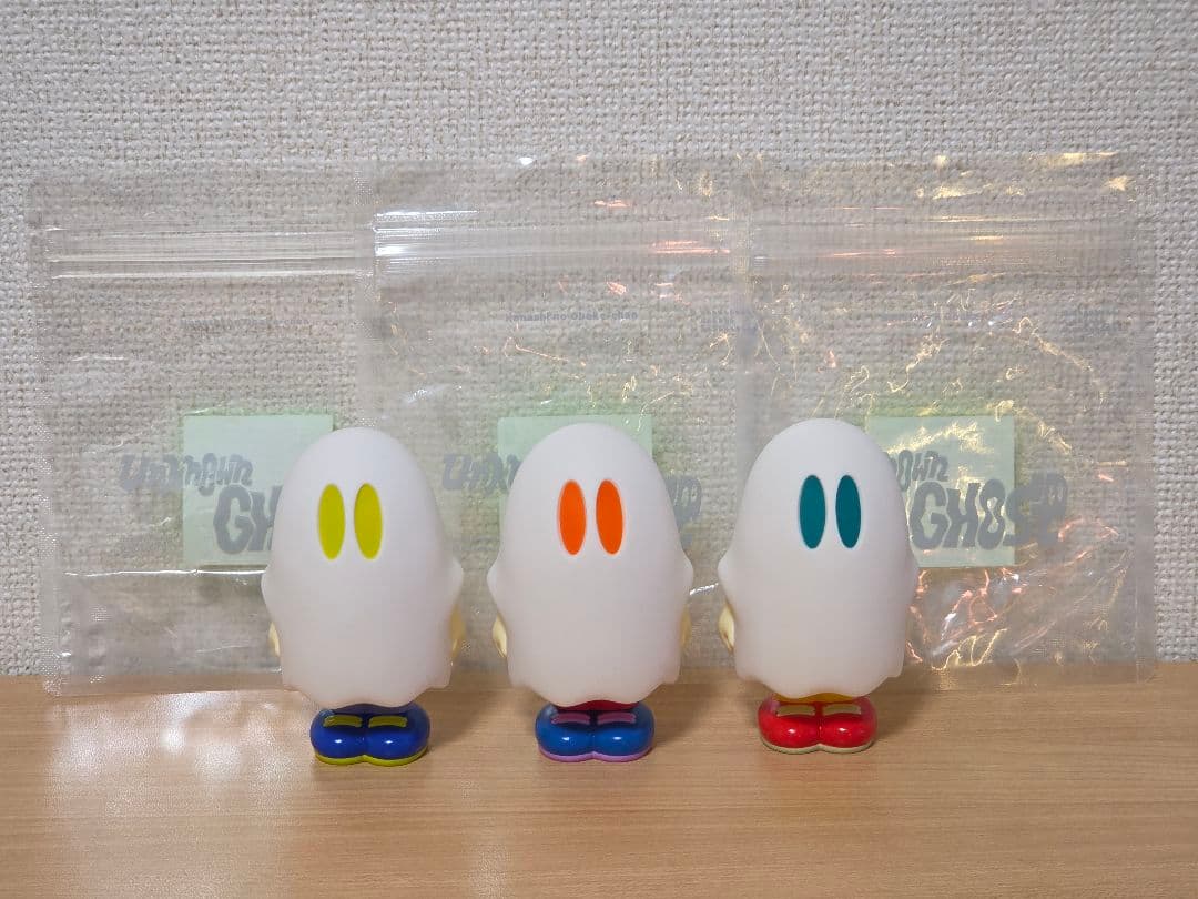 CHIMNEY ななしのおばけちゃん ソフビ 3体セット M1091027983 - その他4点