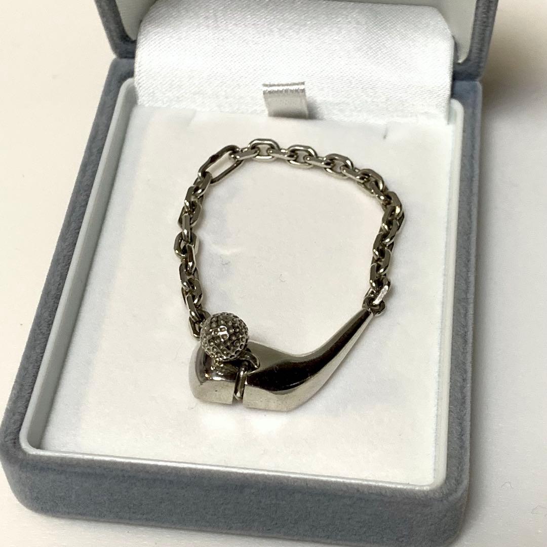 希少品　ティファニー　ゴルフチャーム　キーチェーン　アンティークビンテージ