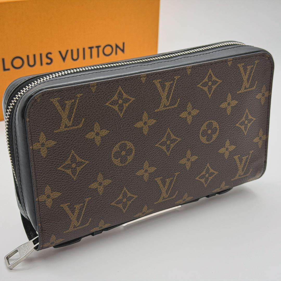【未使用級品】ルイヴィトン モノグラム マカサー ジッピーXL 長財布 クラッチ