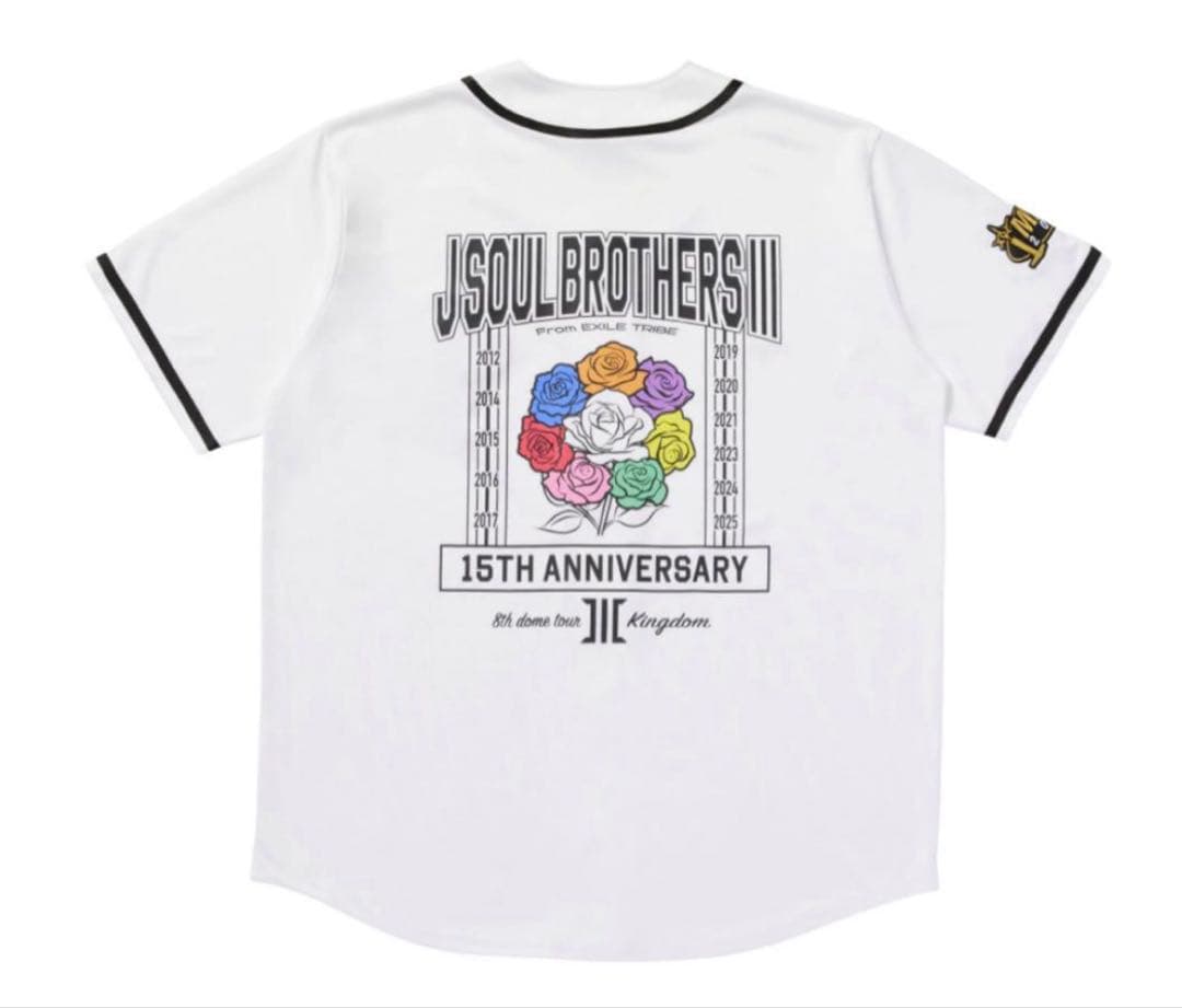 【FC限定】三代目 KINGDOM ベースボールシャツ