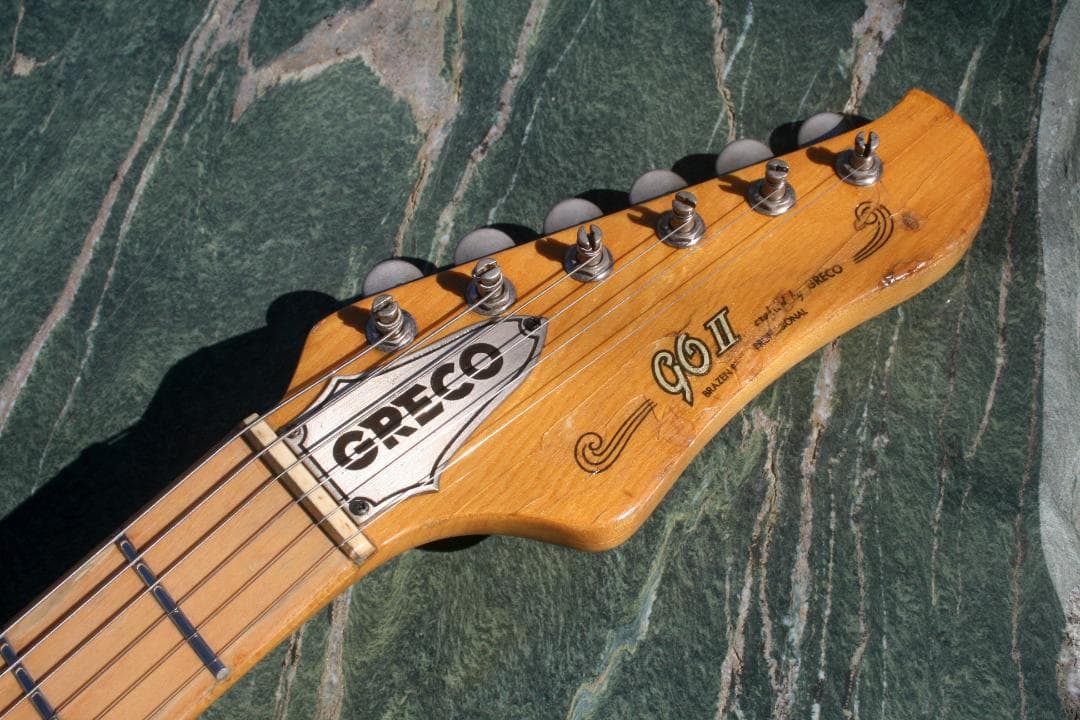 Greco GO II750 富士弦製 スルーネック 1979年＋ハードケース - メルカリ