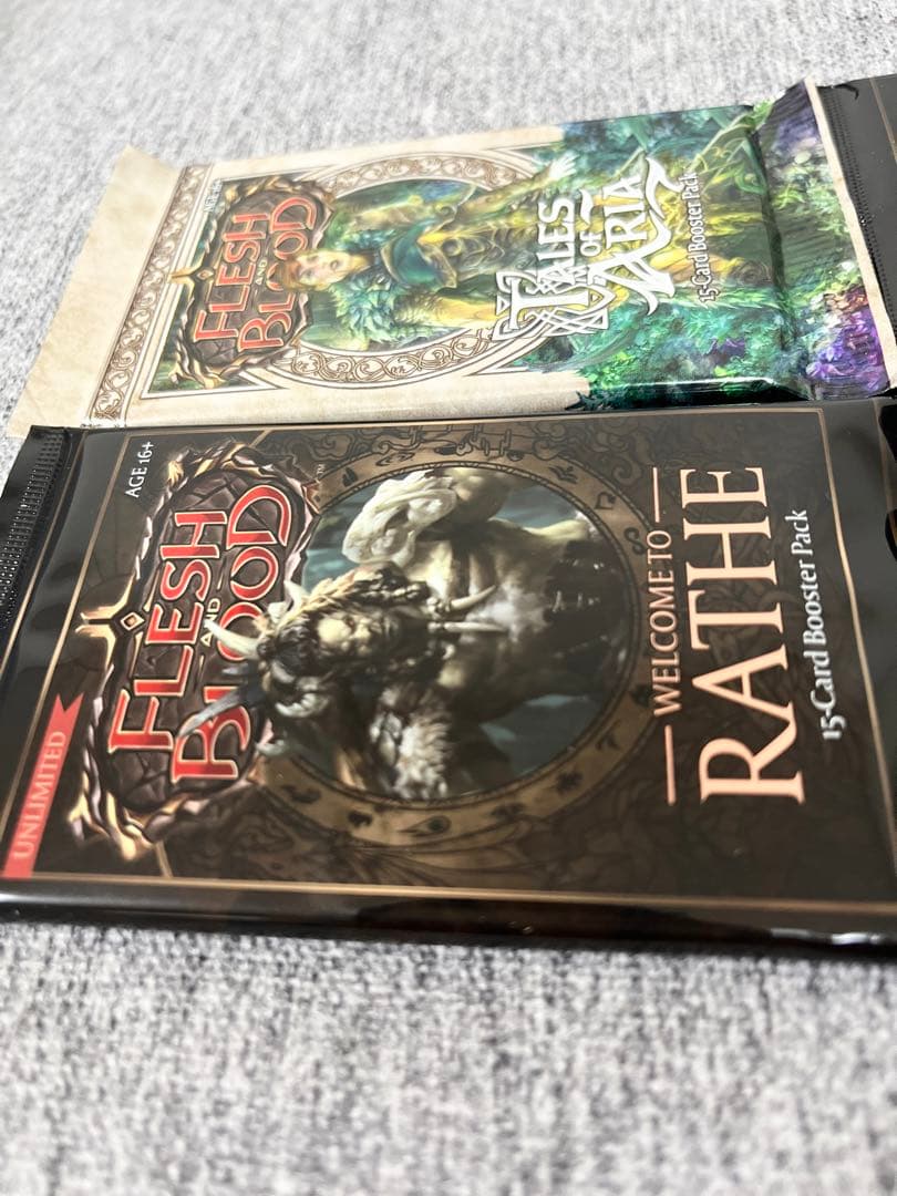 フレッシュアンドブラッド《未開封パック》flesh and blood海外4P