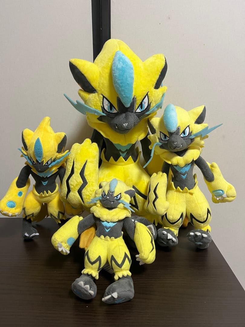 ポケモンぬいぐるみ　ゼラオラ 4点セット