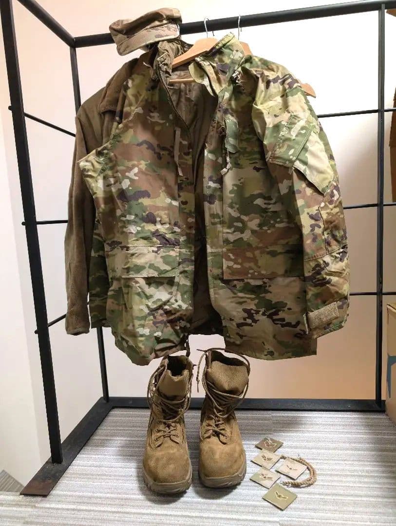 【本物】US AIRFORCE 米軍ミリタリー 軍服8点セット マルチカム 空軍