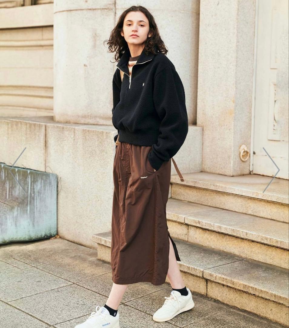 新品未使用　ジムフレックス　ブラウン　スカート