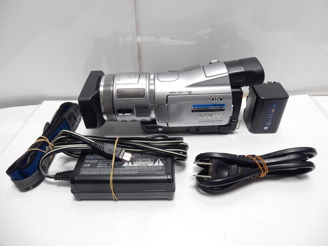希少　訳有り動作品　Mini DV　ソニーデジタルビデオカメラ HDR-HC1 ソニー、実売18万円の民生用HDVカムを発売