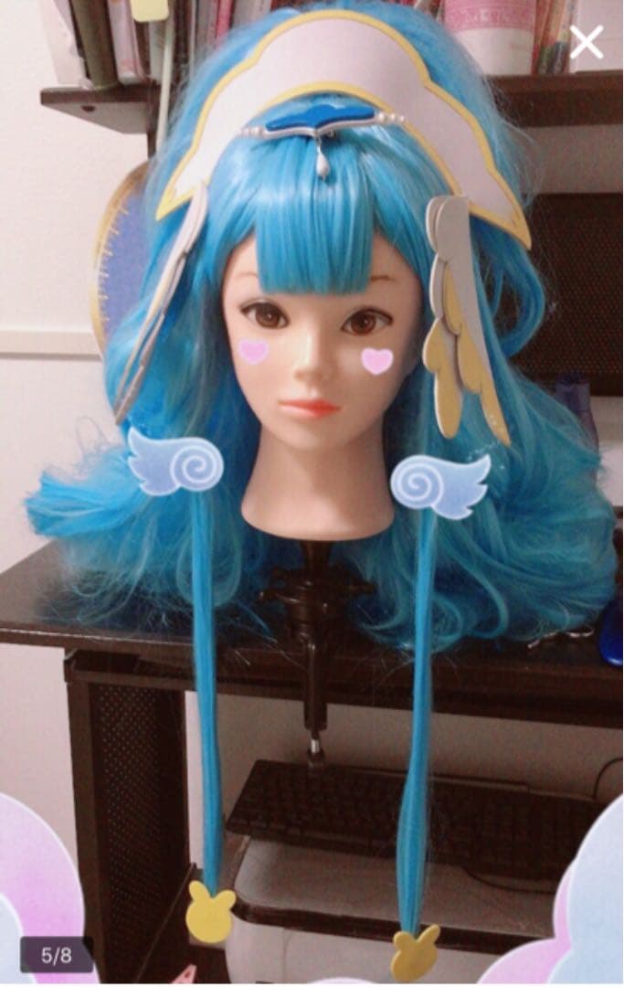 コスプレ用のキャラウィッグ制作承ります