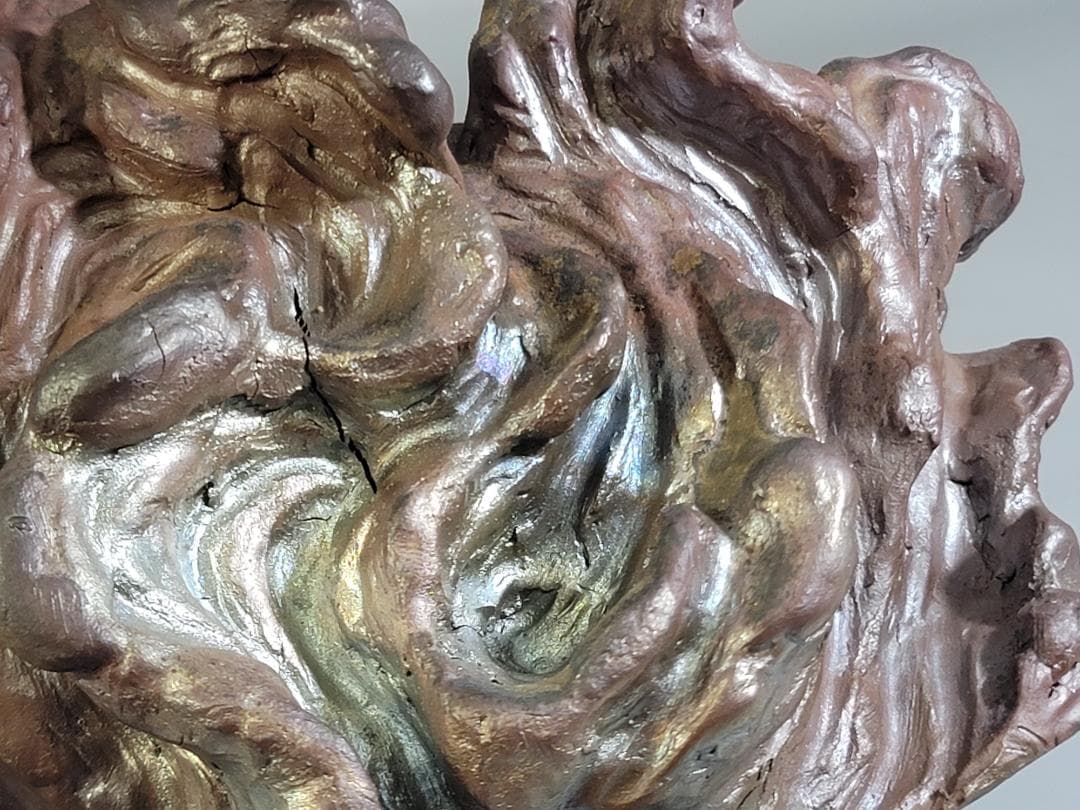 古い備前 雲龍 置物 時代箱 DT405 - メルカリ