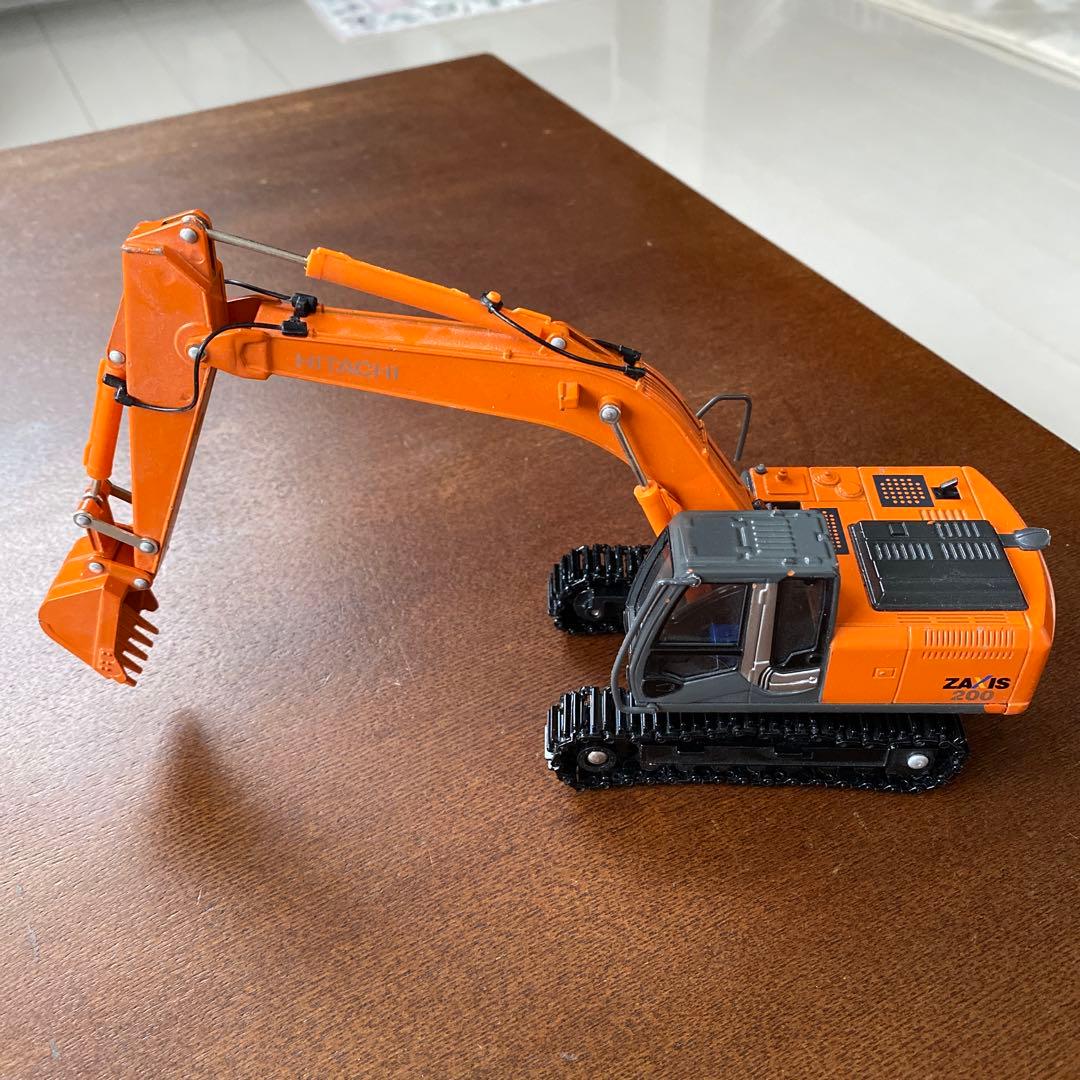 ZAXIS ミニチュア重機 オレンジ