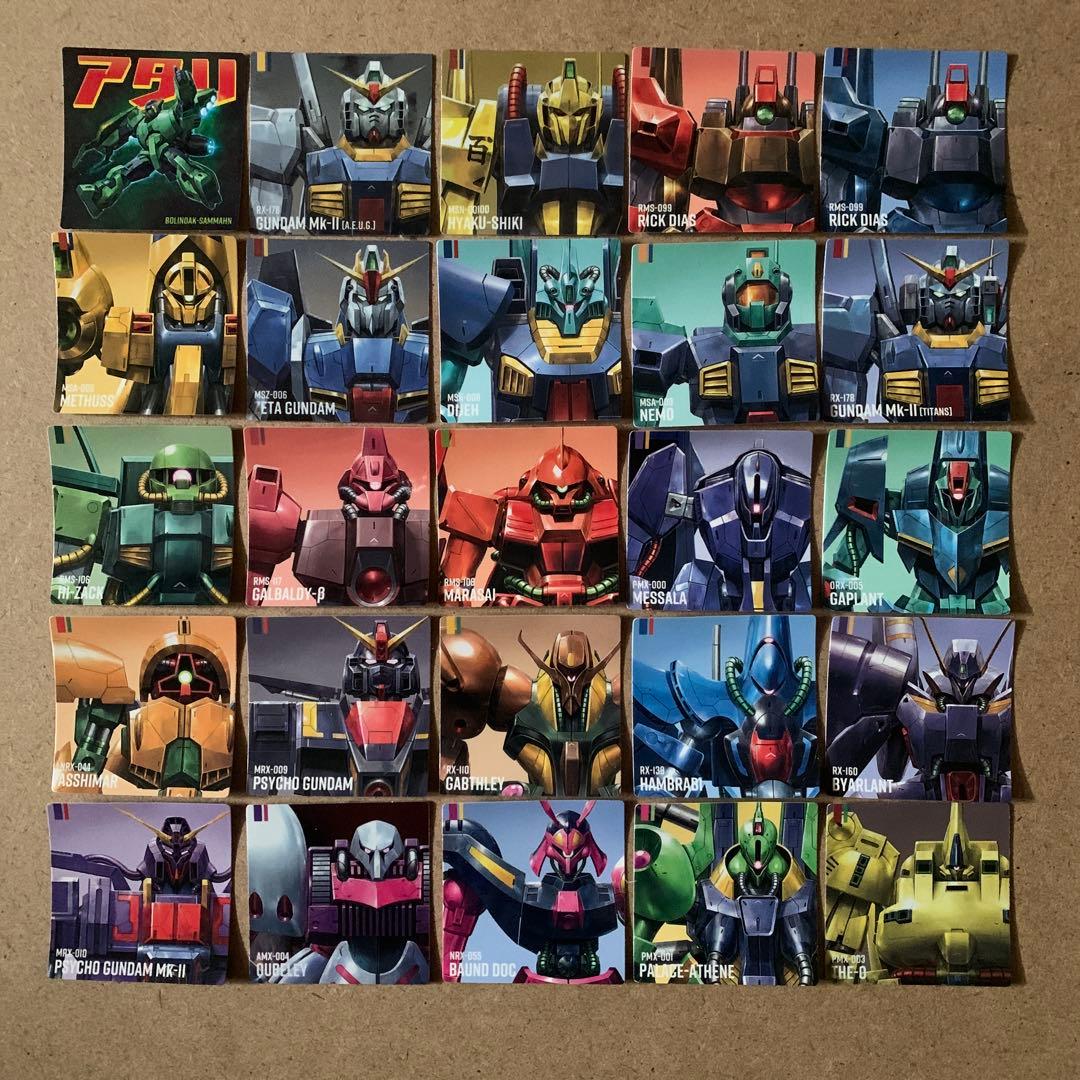 ガンダムポテコ　2弾　当たりシール付 全25種　フルコンプ