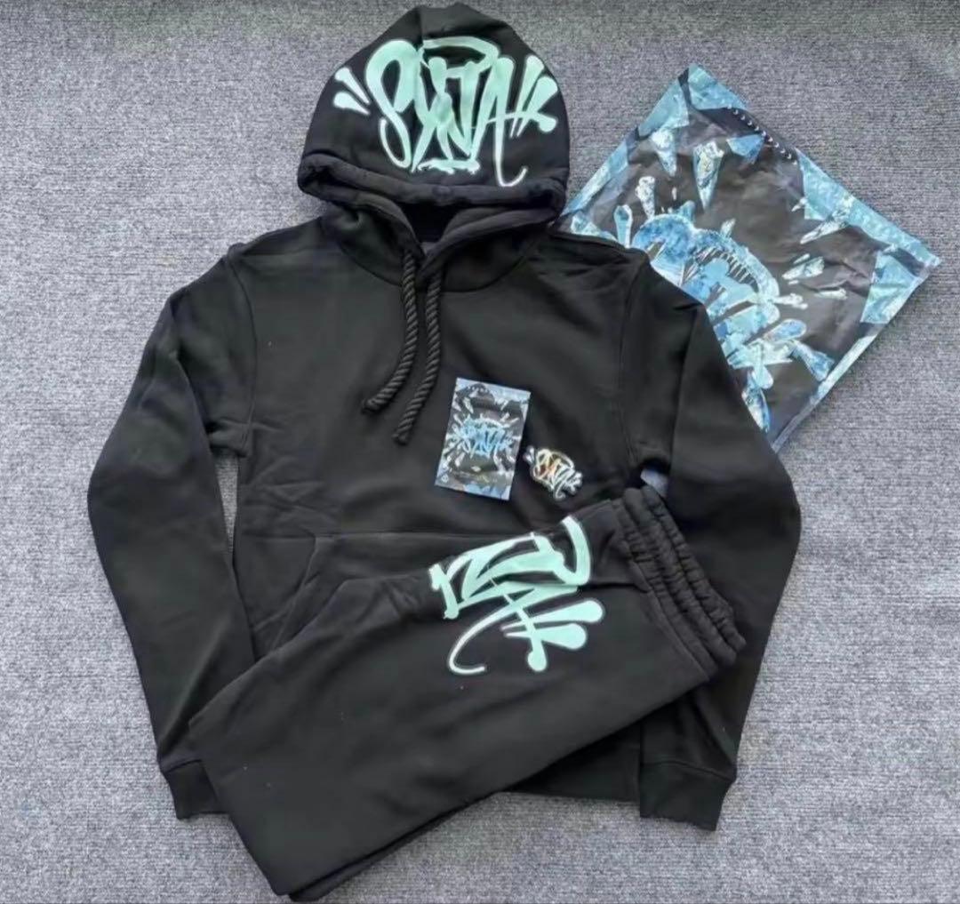 フ*ー様 Syna Worldセットアップ SYNA WORLD OG TRACKSUIT 【BLACK / PINK】セットアップ