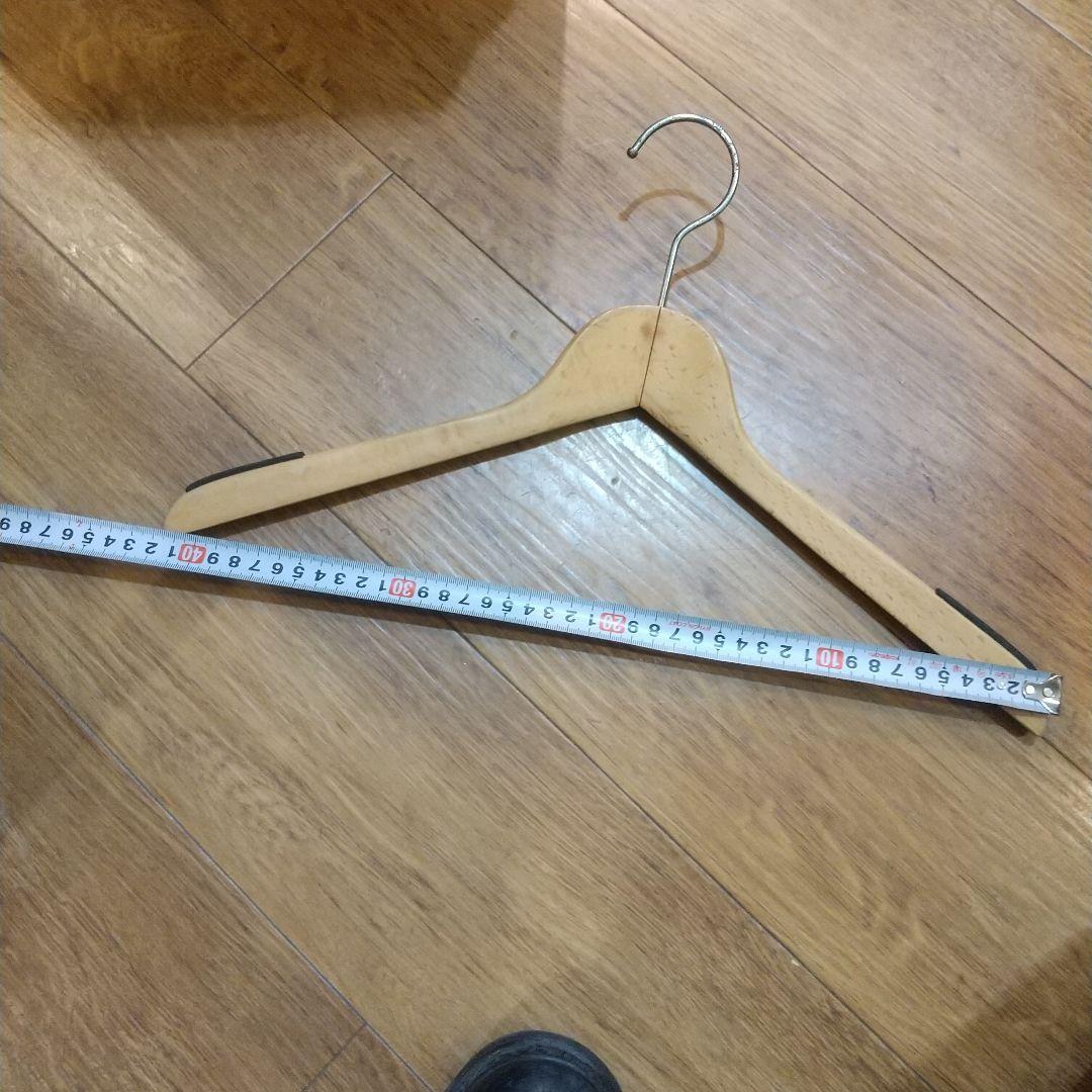 ☆木製 ジャケット トップスハンガー 100本セット まとめ売り