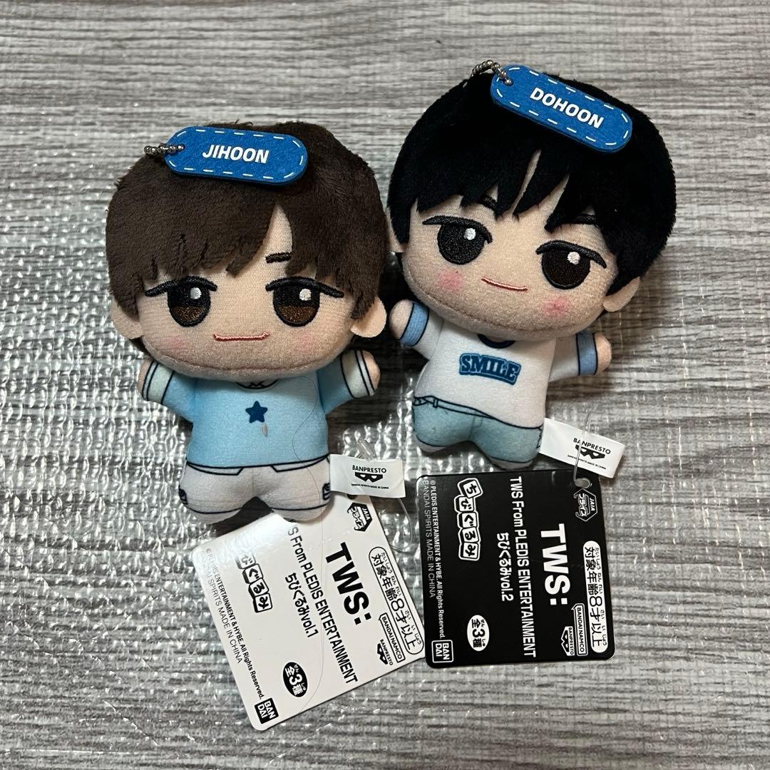 TWS ちびぐるみ ドフン ジフン ナムコ限定！！ - メルカリ