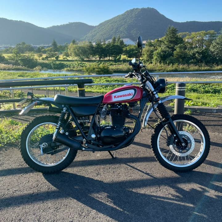 カワサキ 250TR オスカー スクランブルシートLow