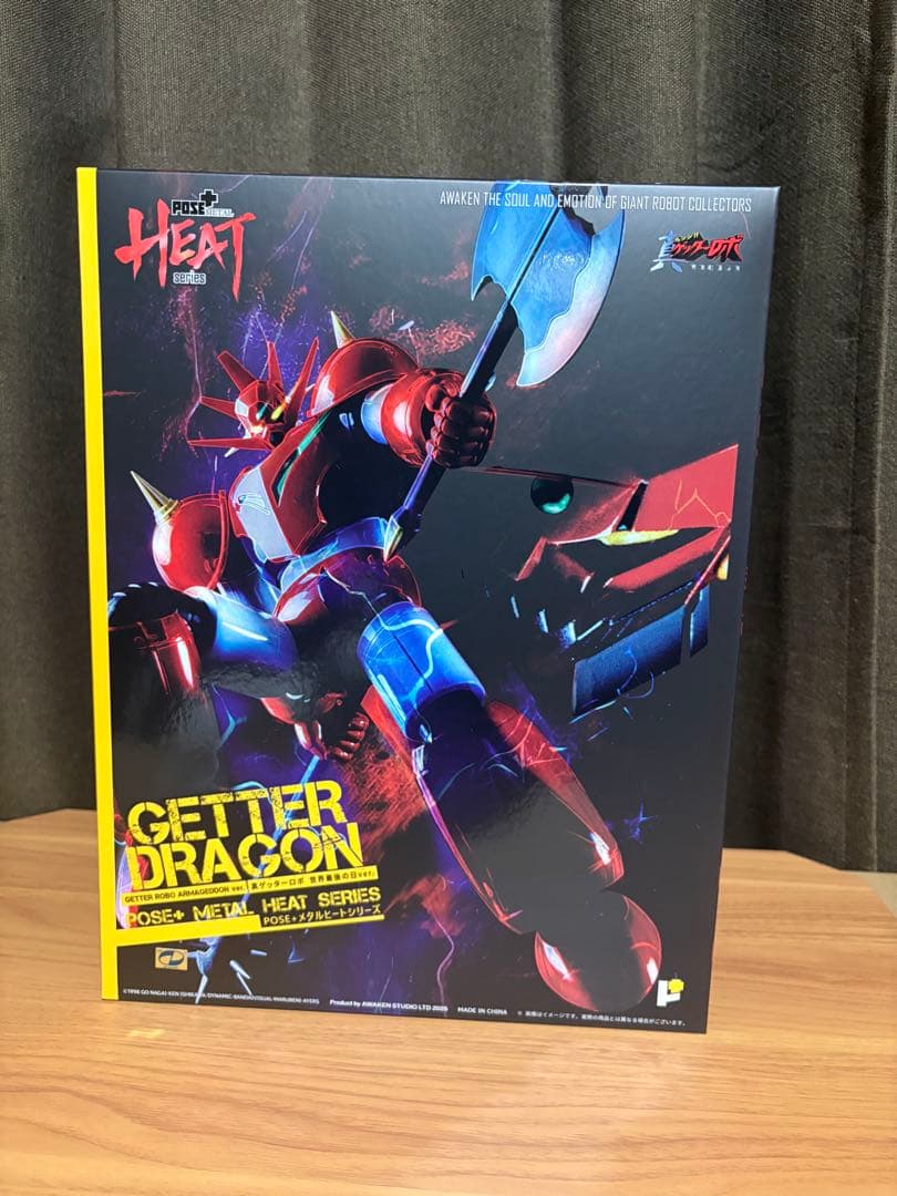 AWAKEN STUDIO POSE+L HEAT ゲッタードラゴン POSE+ METAL HEATシリーズ ゲッタードラゴン (真ゲッターロボ 世界最後