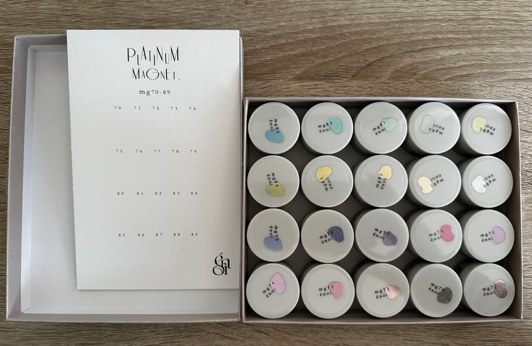 売り切りセール♡enoi プラチナマグネット　全色セット