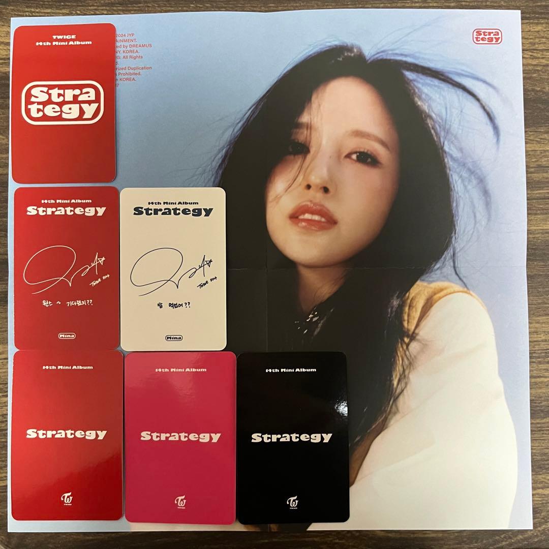 292.TWICE ミナ トレカ strategy highlight - メルカリ