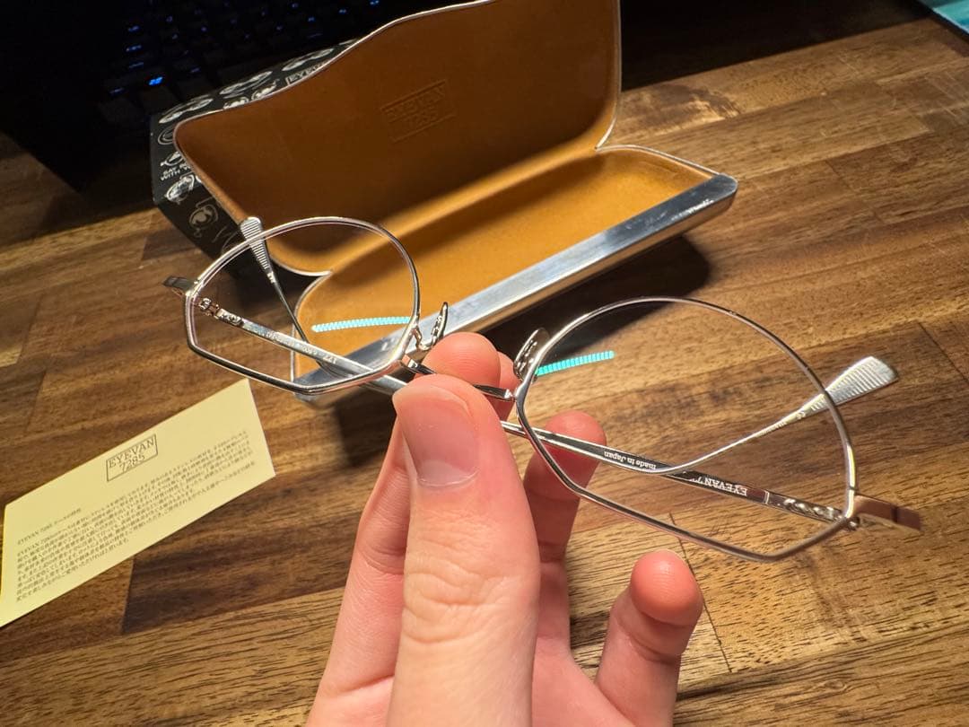 EYEVAN 7285】model.177 col.800 2度着用美品 - メルカリ