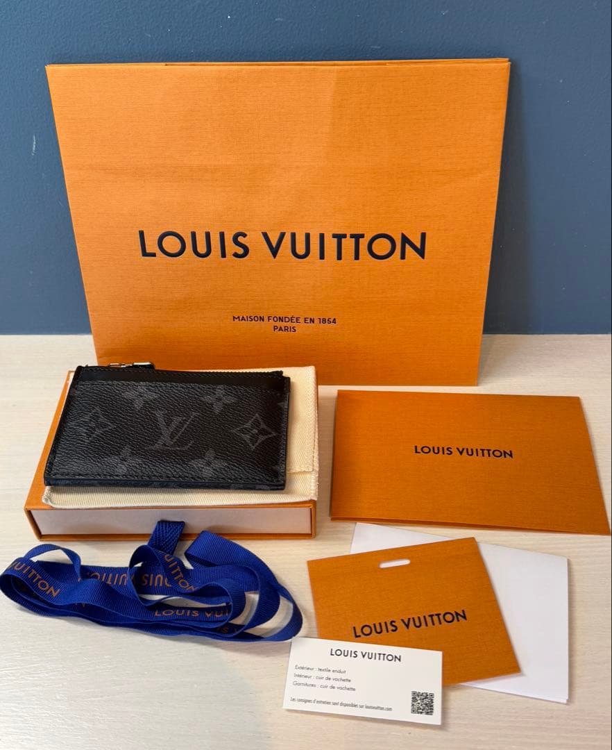 ルイヴィトン M82253 コンパクト カード・ホルダー　エクリプス