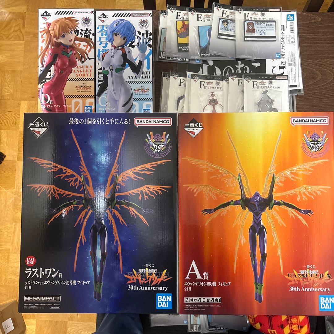 エヴァンゲリオン　一番くじ　A賞C賞D賞ラストワン