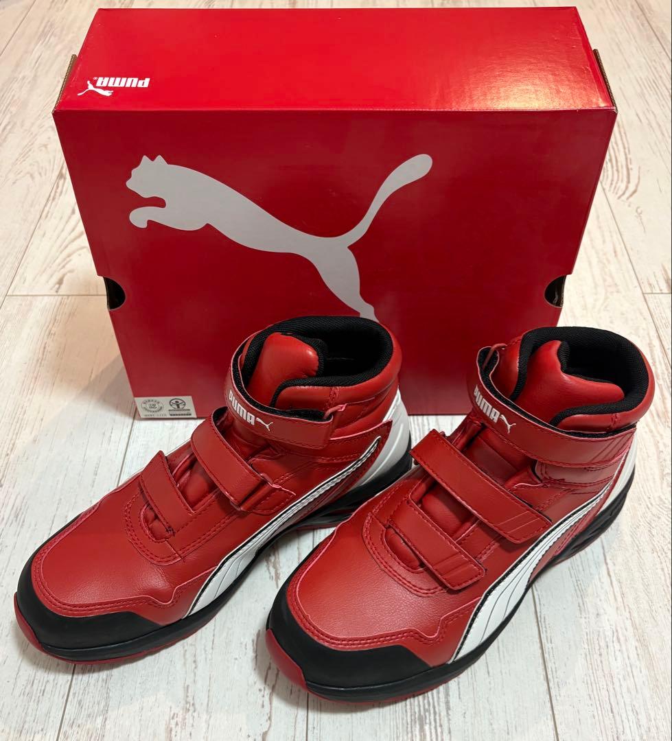 PUMA プーマ 安全靴 作業靴 RIDER 2.0 RED MID ミッド