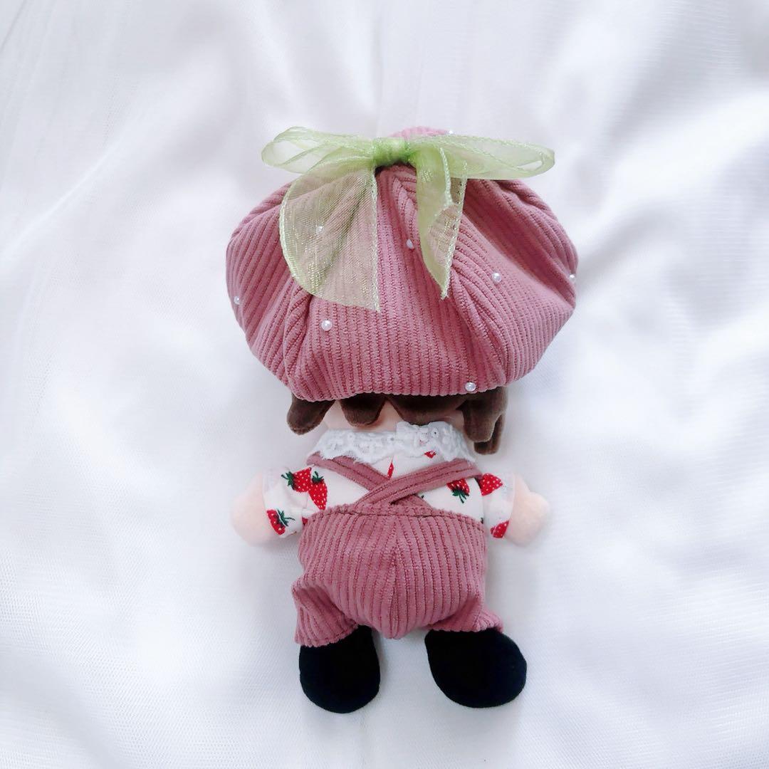 はぴぬい ちびぬい ちびスト 服 ぬい服 いちご - メルカリ