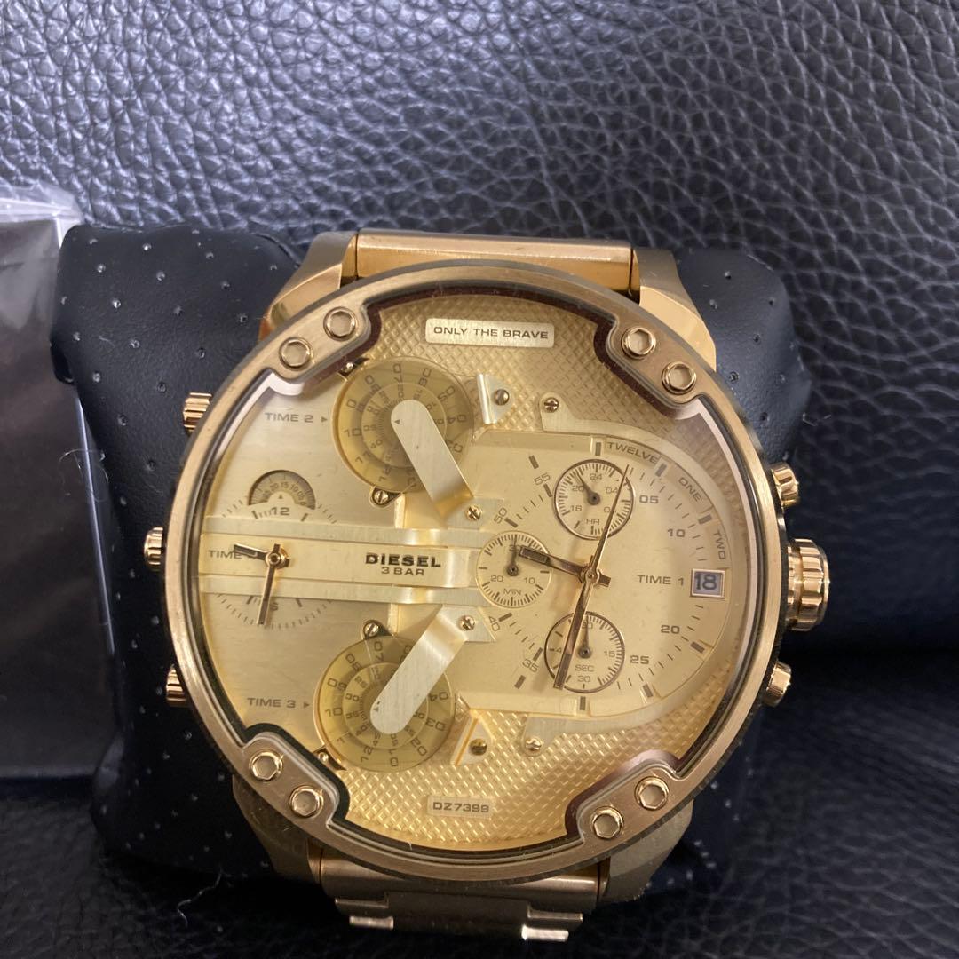 DIESEL ゴールド 時計 本体