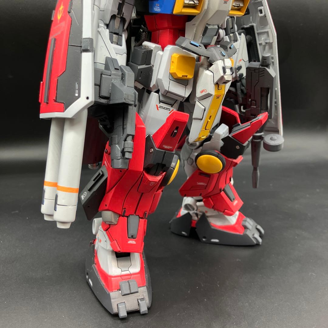 MG 1/100 パーフェクトガンダム 徹底改修全塗装完成品 - メルカリ