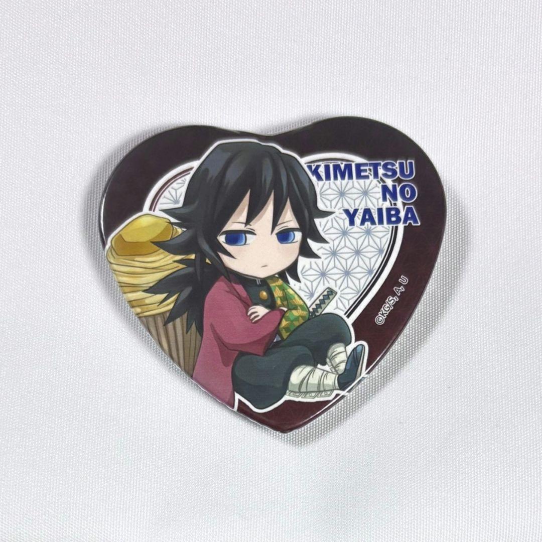 鬼滅の刃　冨岡義勇　プリロール　プリケーキ　特典　ハート缶バッジ　クリスマス