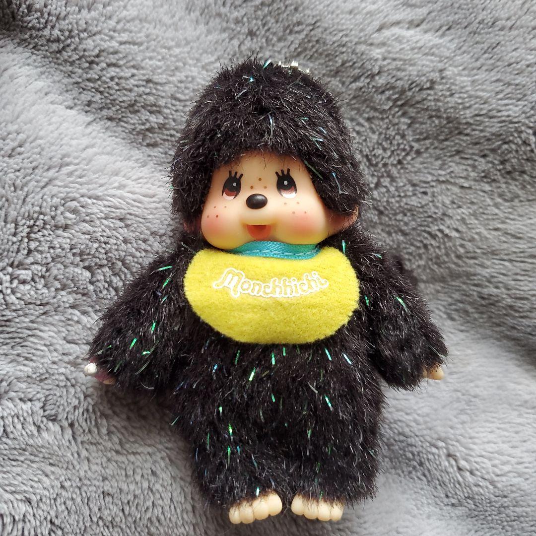 モンチッチ キーチェーン　ブラックラメ　非売品