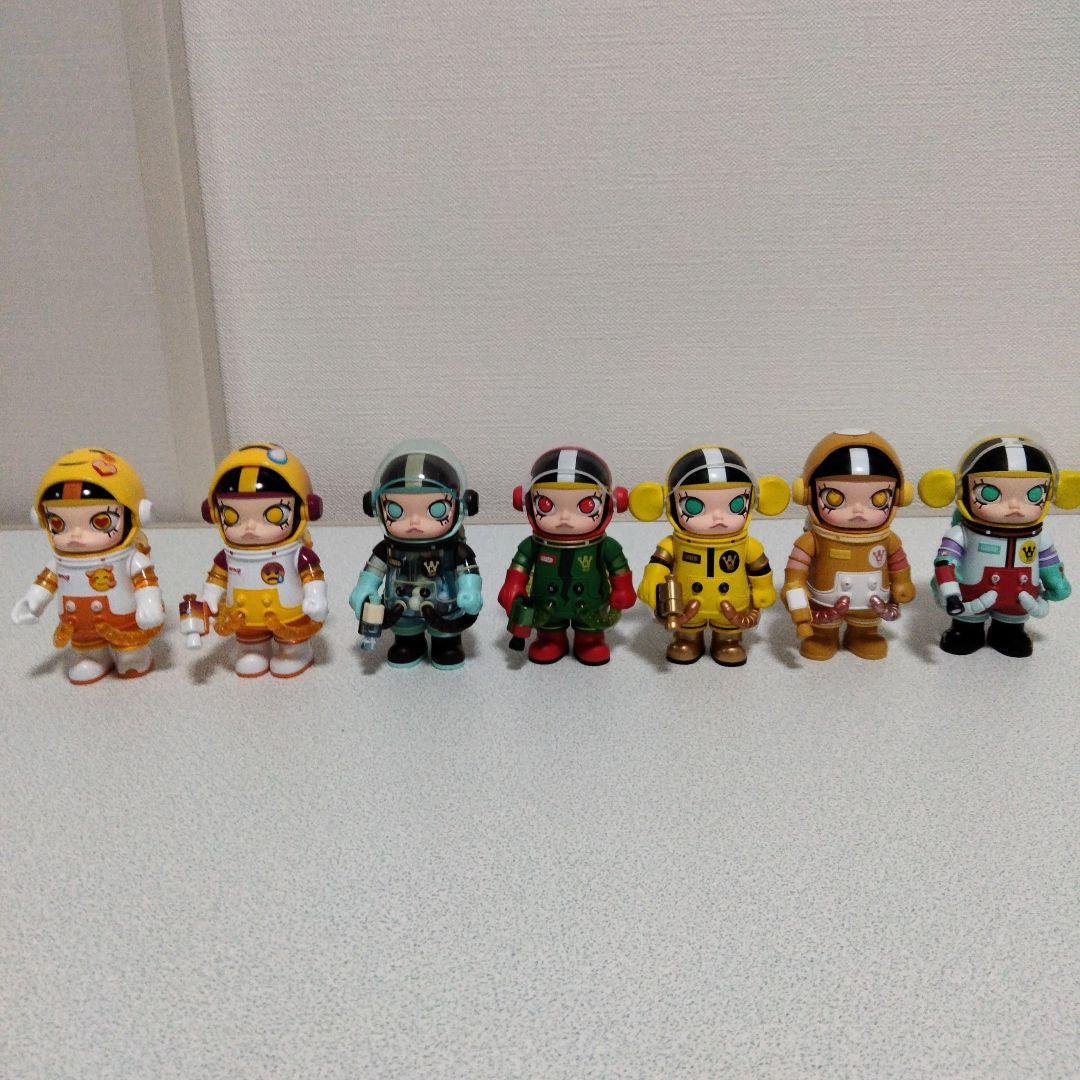 POPMART　スペースMolly　100% 7体セット