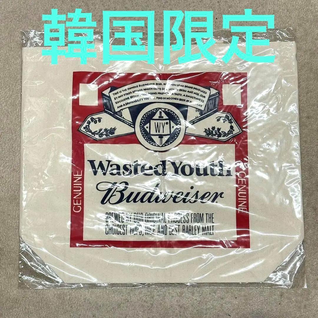 韓国限定 VERDY Wasted Youth Budweiser トートバッグ