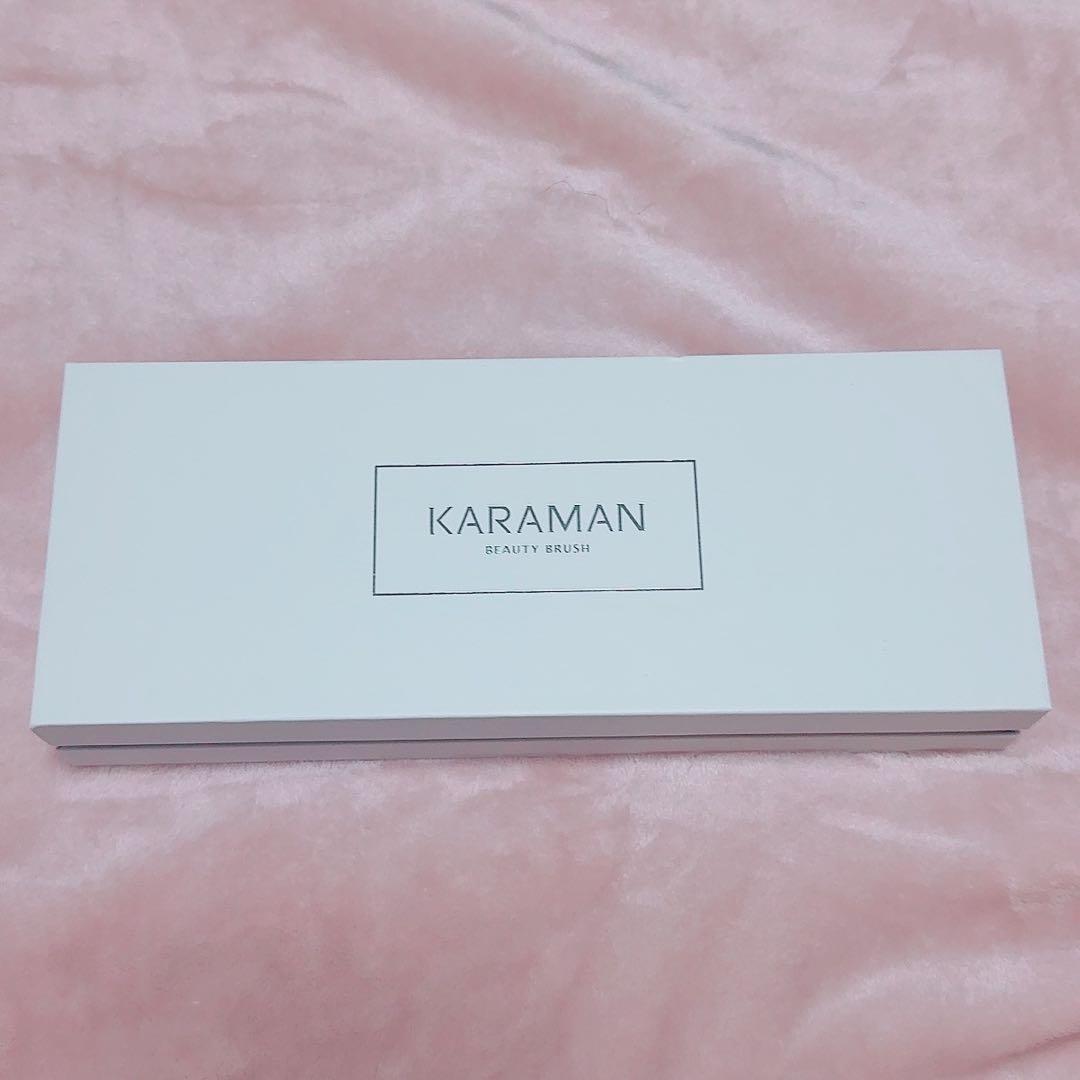 4-138　KARAMAN カラマンビューティーブラシ シルバー