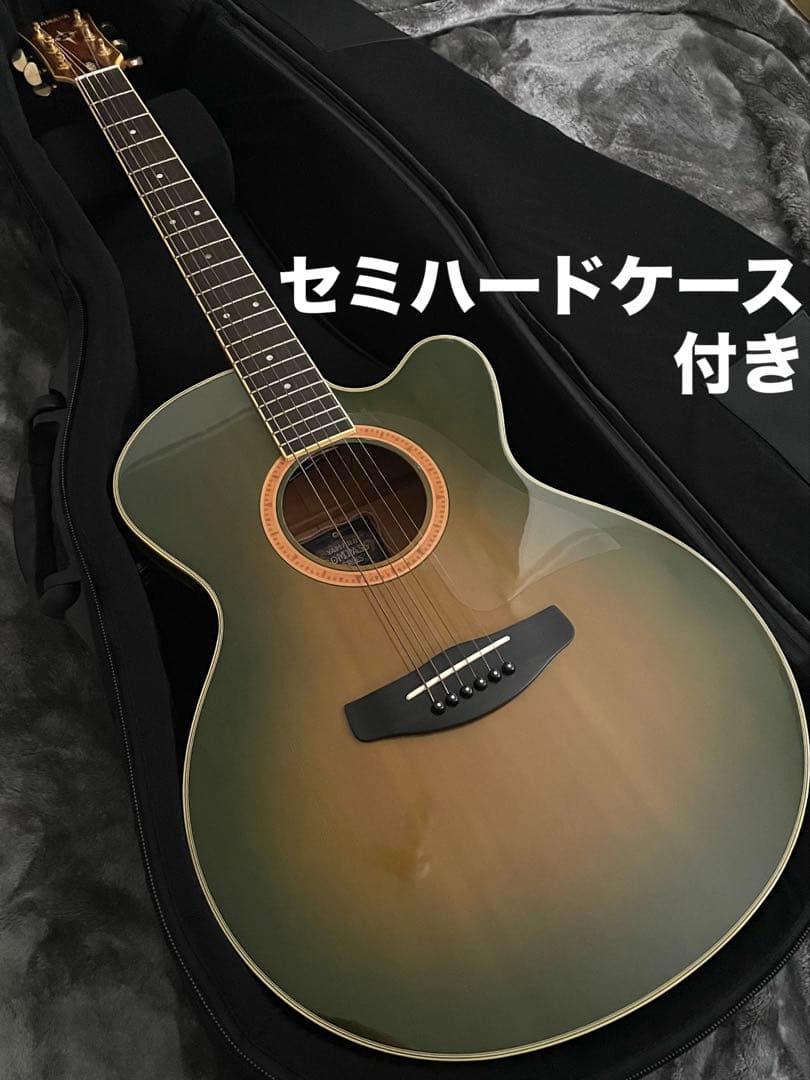 YAMAHA CPX-8 SY アコースティックギター　グリーン　サンバースト