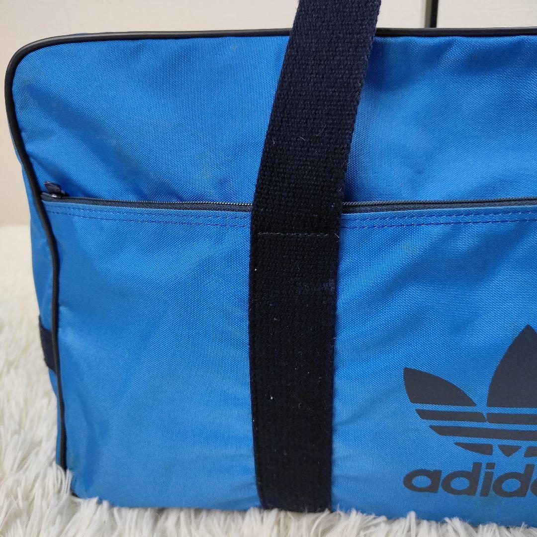 アディダス 80s ヴィンテージ スクールバッグ ボストンバック 兼松