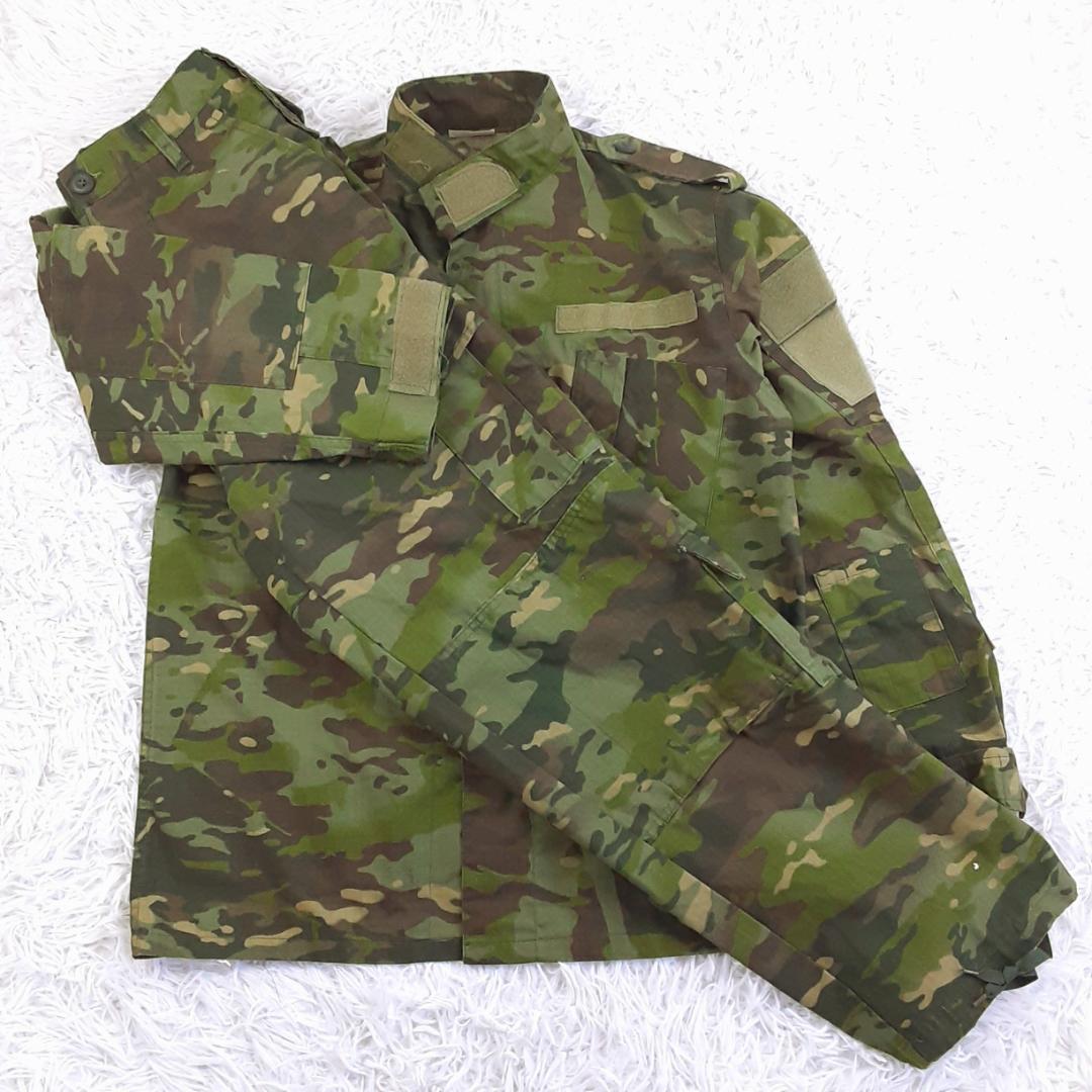 美品◎迷彩服 戦闘服 ミリタリーウェアセットアップ カモフラ 迷彩 サバゲー
