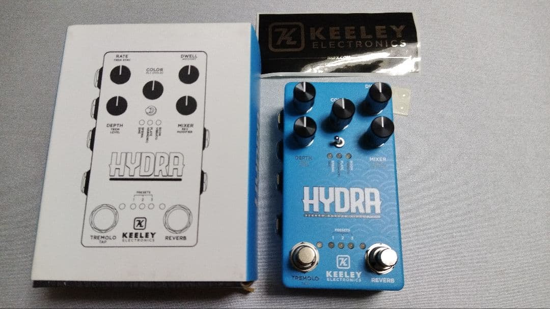 ギター KEELEY HYDRA