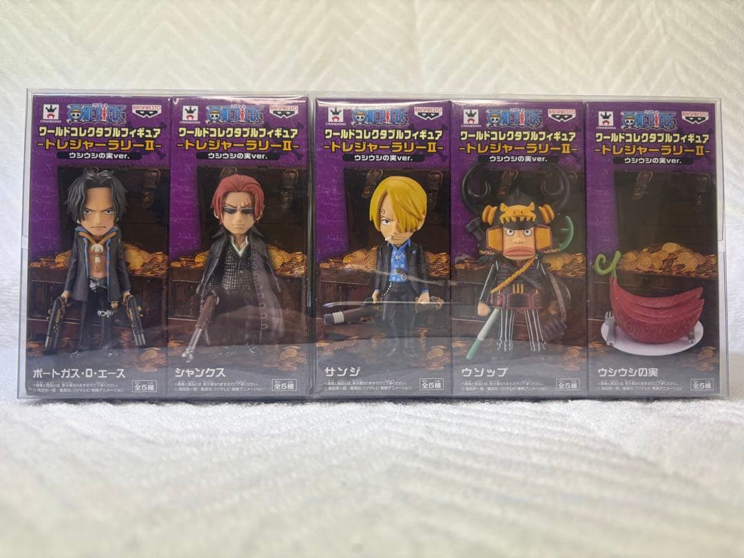 ワンピーストレジャーシリーズII フィギュア5体セット