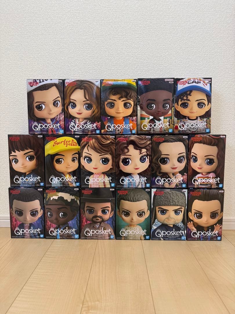 a*k様 ストレンジャーシングスQposket フィギュアコンプセット ストレンジャーシングス Qposket フィギュア 8種セット - メルカリ