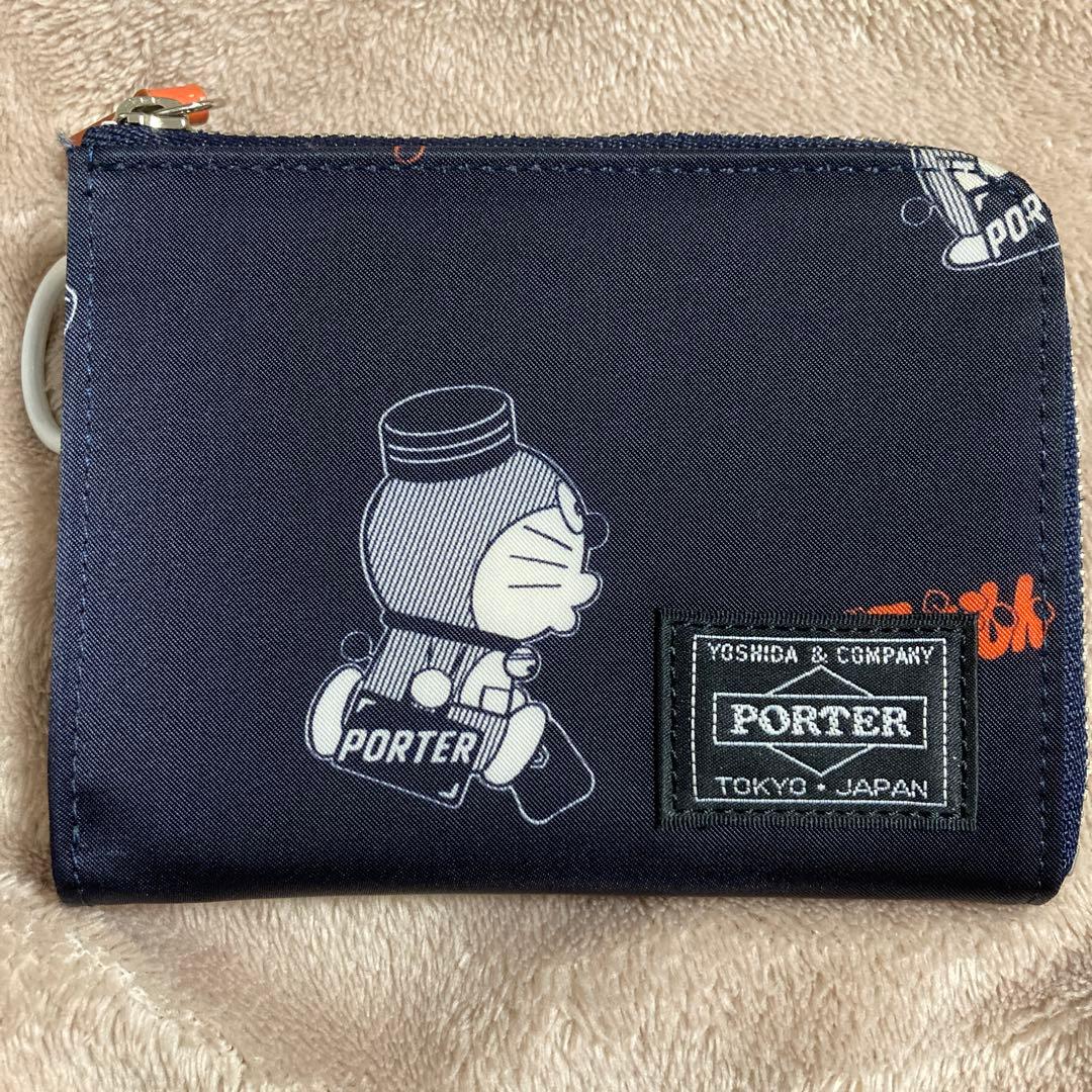 ドラえもん×PORTER マルチウォレット 美品