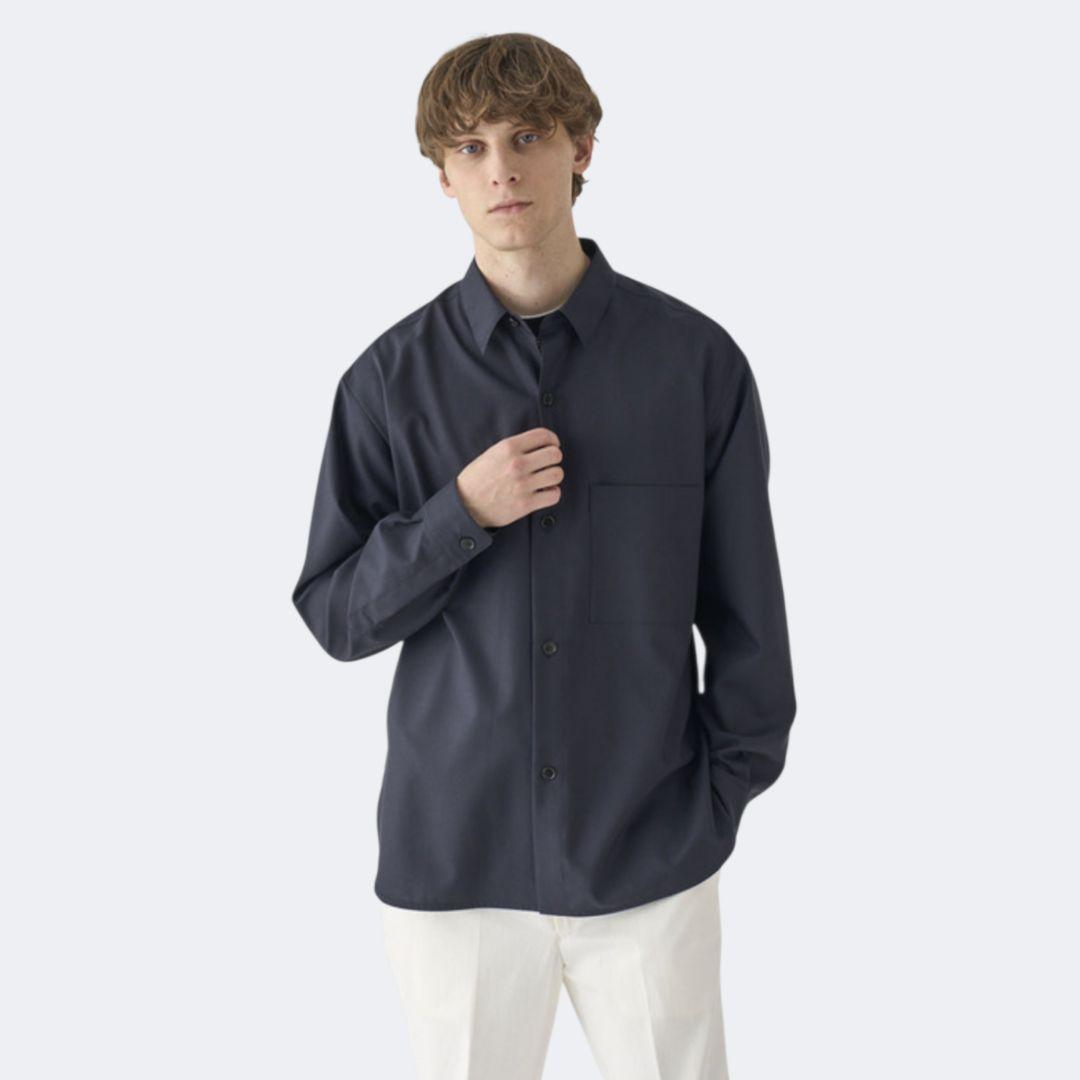 極美品♪JOHN SMEDLEY SUPER 140's ウールオーバーシャツ JOHN SMEDLEY｜ジョンスメドレー日本公式