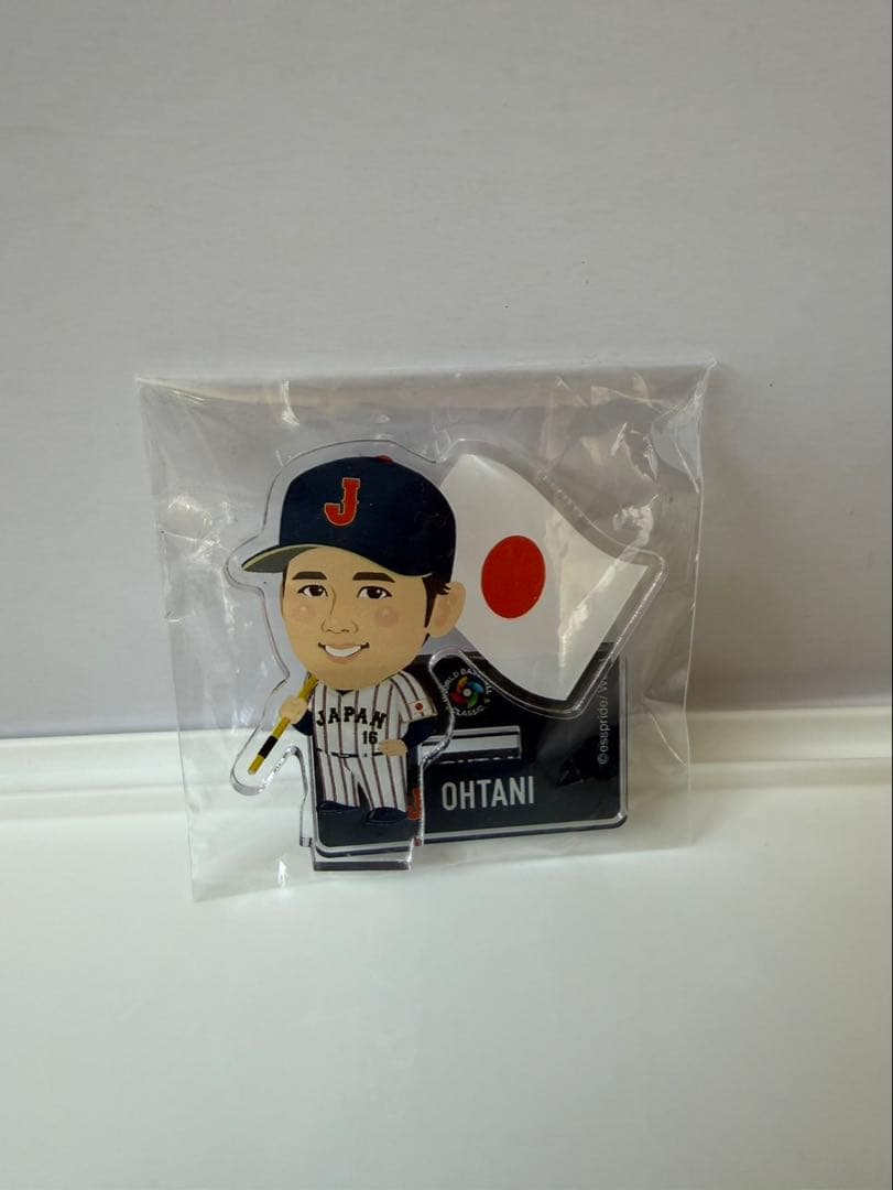 2026年 WBC 侍ジャパン アクリルスタンド 大谷翔平選手 ガチャガチャ