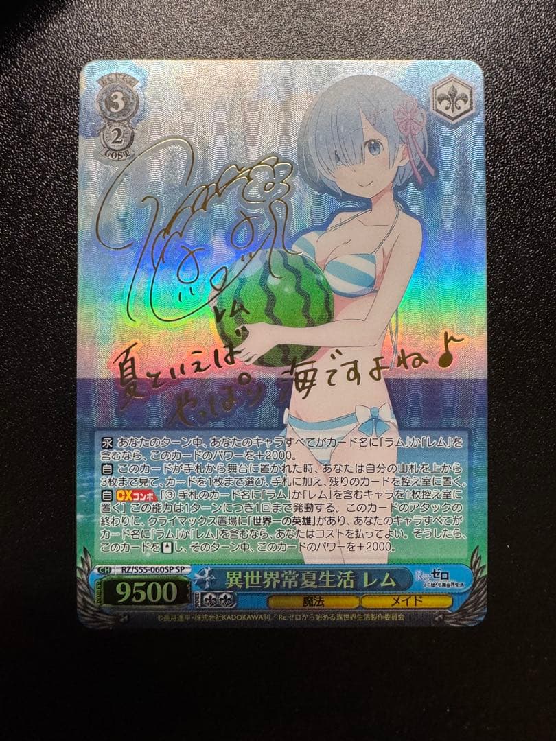 ヴァイスシュヴァルツ　異世界常夏生活　レム　SP